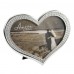 Amore Silverplated Heart Shaped Frame